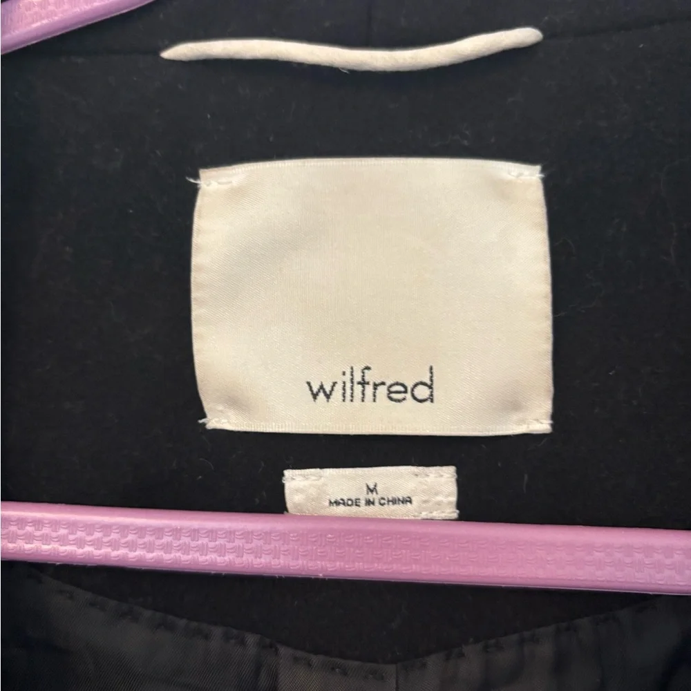 Wilfred The Cocoon Italy Winter Wool coat medium - Picture 4 of 8